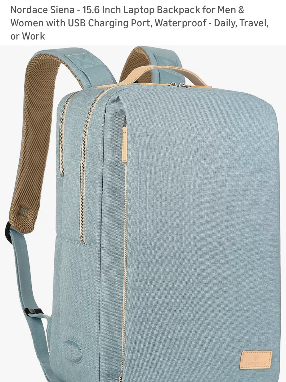 Nordace Siena Laptop Backpack for Women and Men